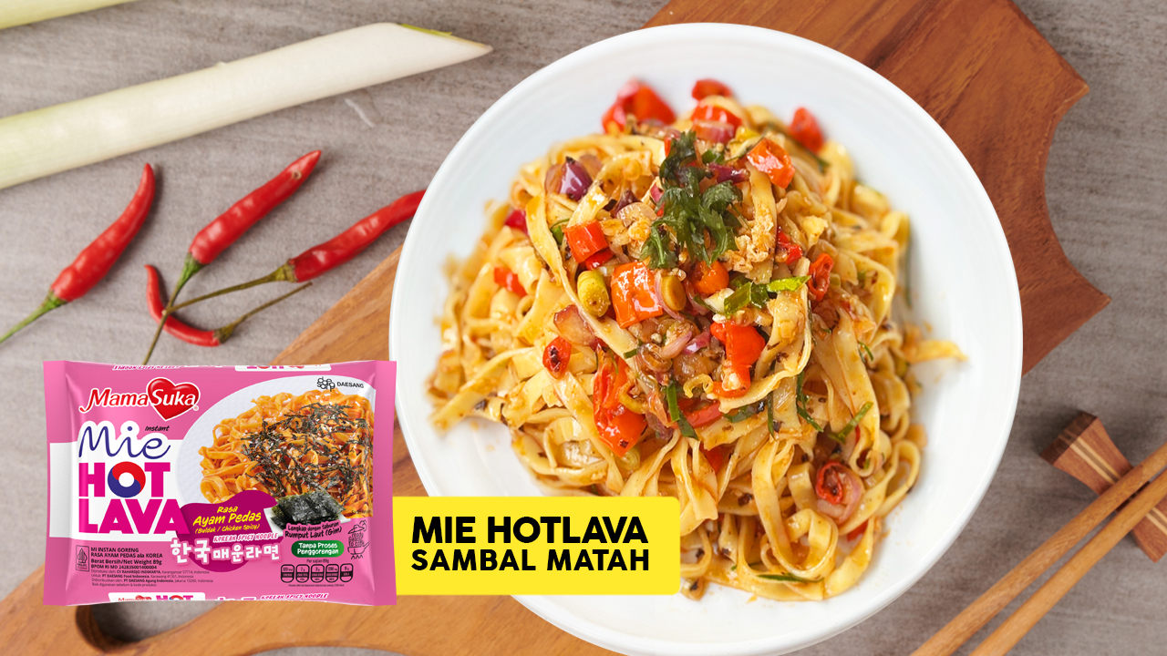 Resep Mie Hot Lava Sambal Matah